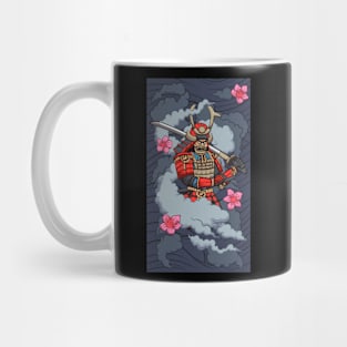 Samurai In Smoke Mug